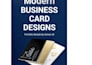 design modern professional business card